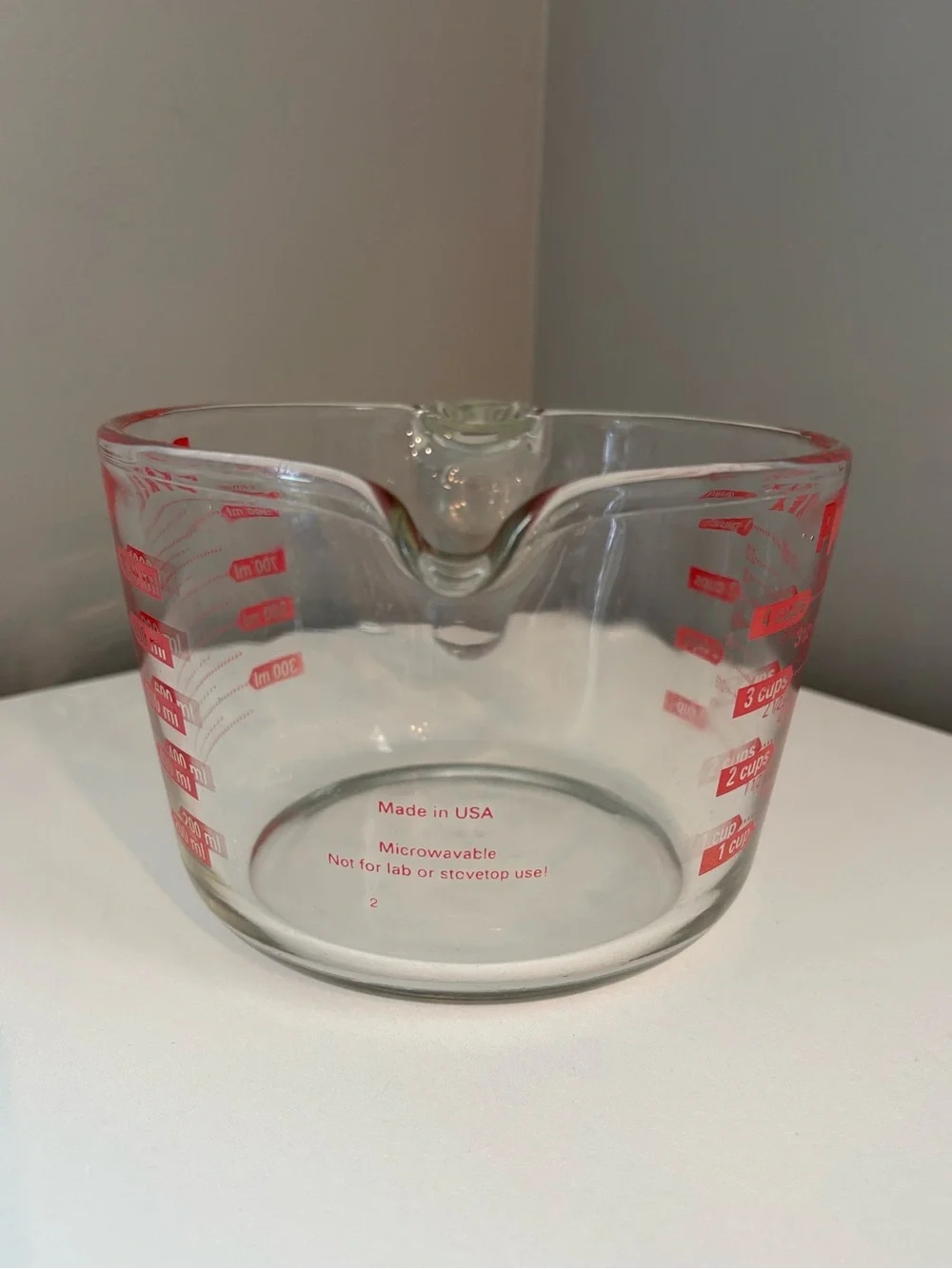 Pyrex item has